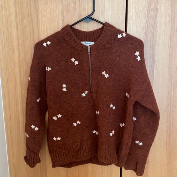 Madewell embroidered sweater - Picture 4 of 8
